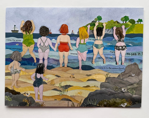 Come in the water's lovely