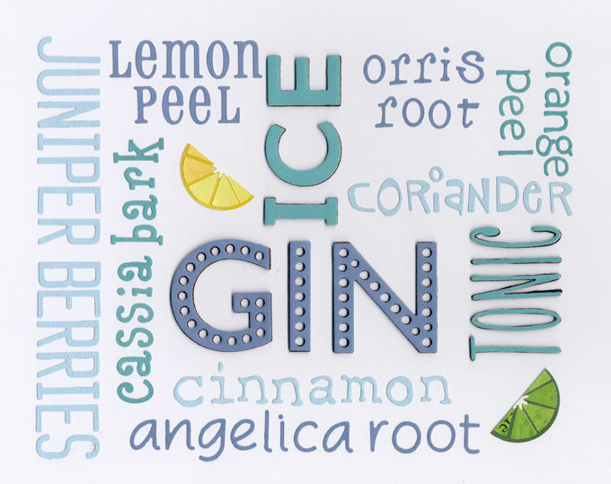 Blue Gin limited edition print