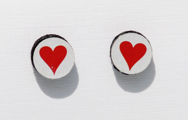 Round Heart Earrings
