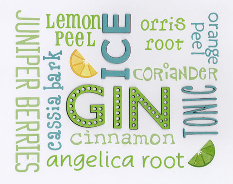 Green Gin limited edition print
