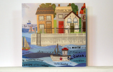 Glee on Sea Greetings Card