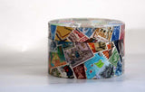 Round Wooden Stamp Box