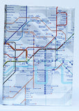 London underground map pocket Notebook